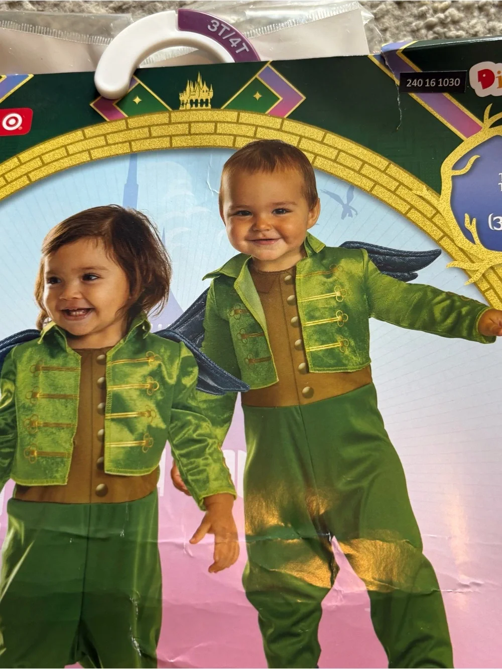 Wicked Flying Monkey Toddler Costume NEW 3T 4T Halloween Green